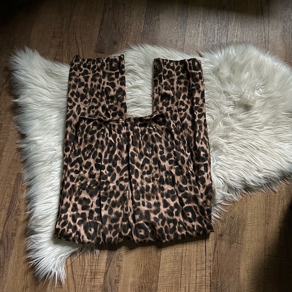 REFORMATION Marlon Pant In Leopard - Picture 5 of 5